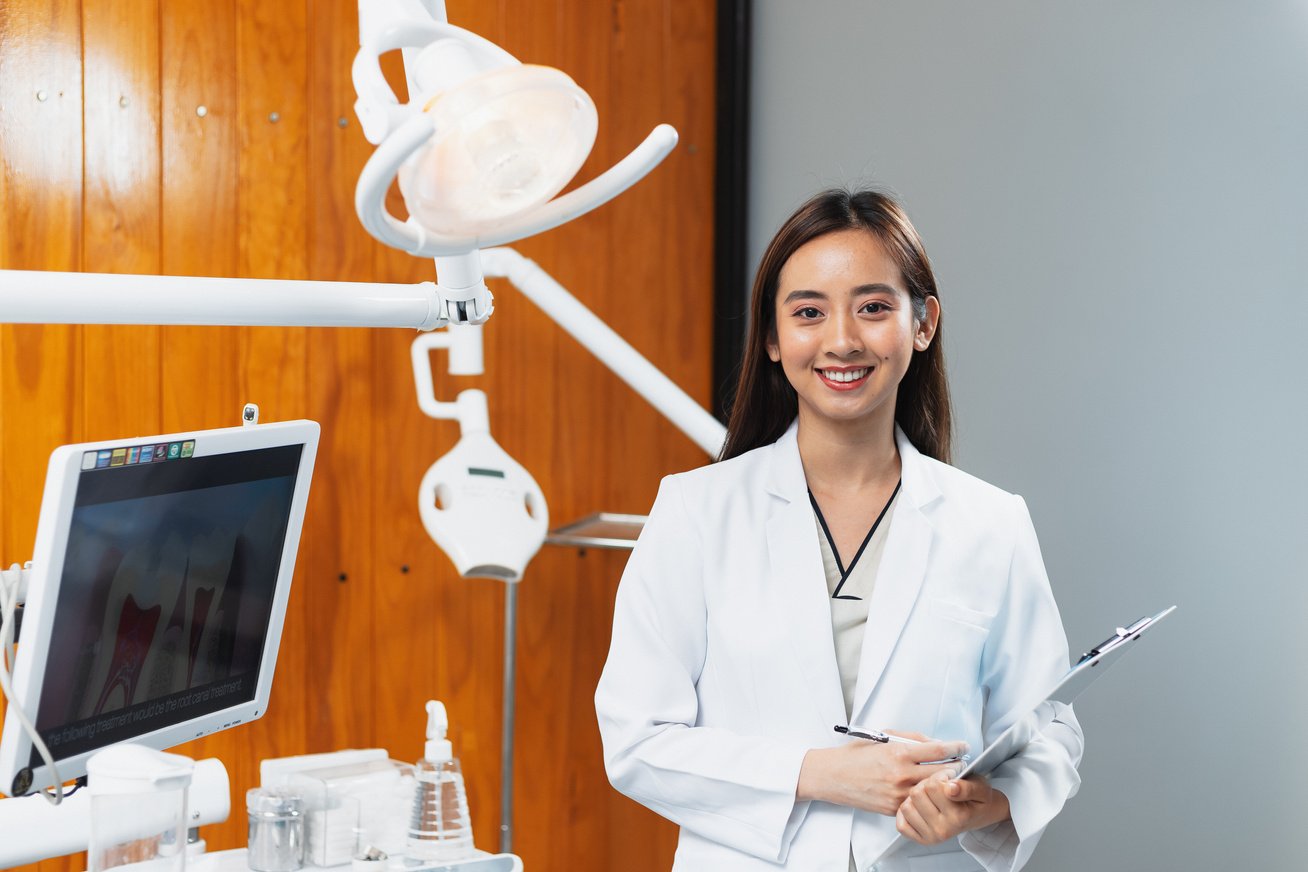 Female Dentist in Clinic