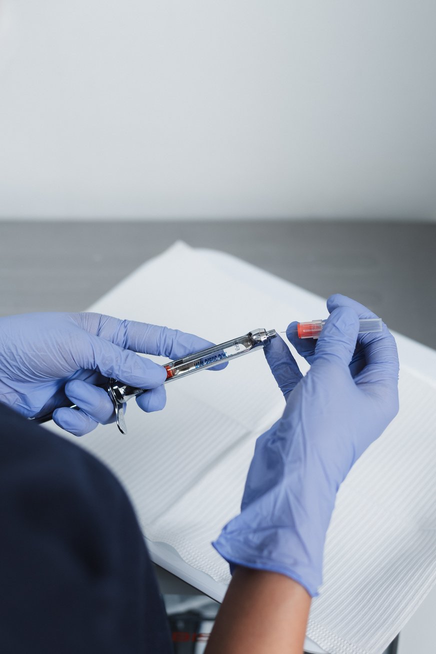 Dentist Preparing to Do a Dental Procedure